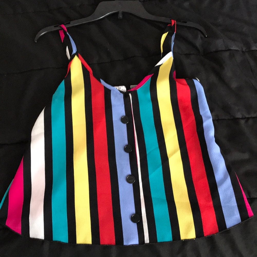 Vibrant Spaghetti Strap Shirt